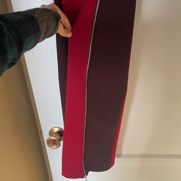 Party Dress One Shoulder Red - Picture 4 of 8